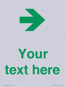 Custom Safe Condition inverse: Green right arrow